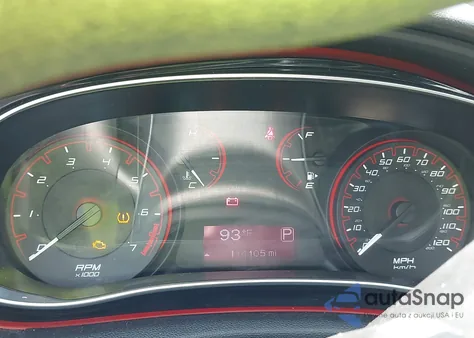 2016 Dodge Dart Sxt z USA, uszkodzony, nr VIN 1C3CDFBB6GD660585